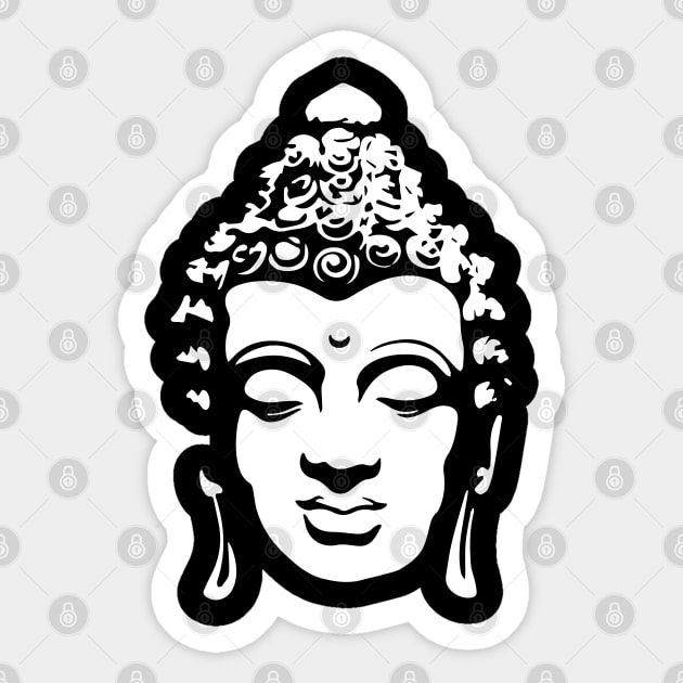 Enlightenment of Gautama Buddha Sticker by BonGanze